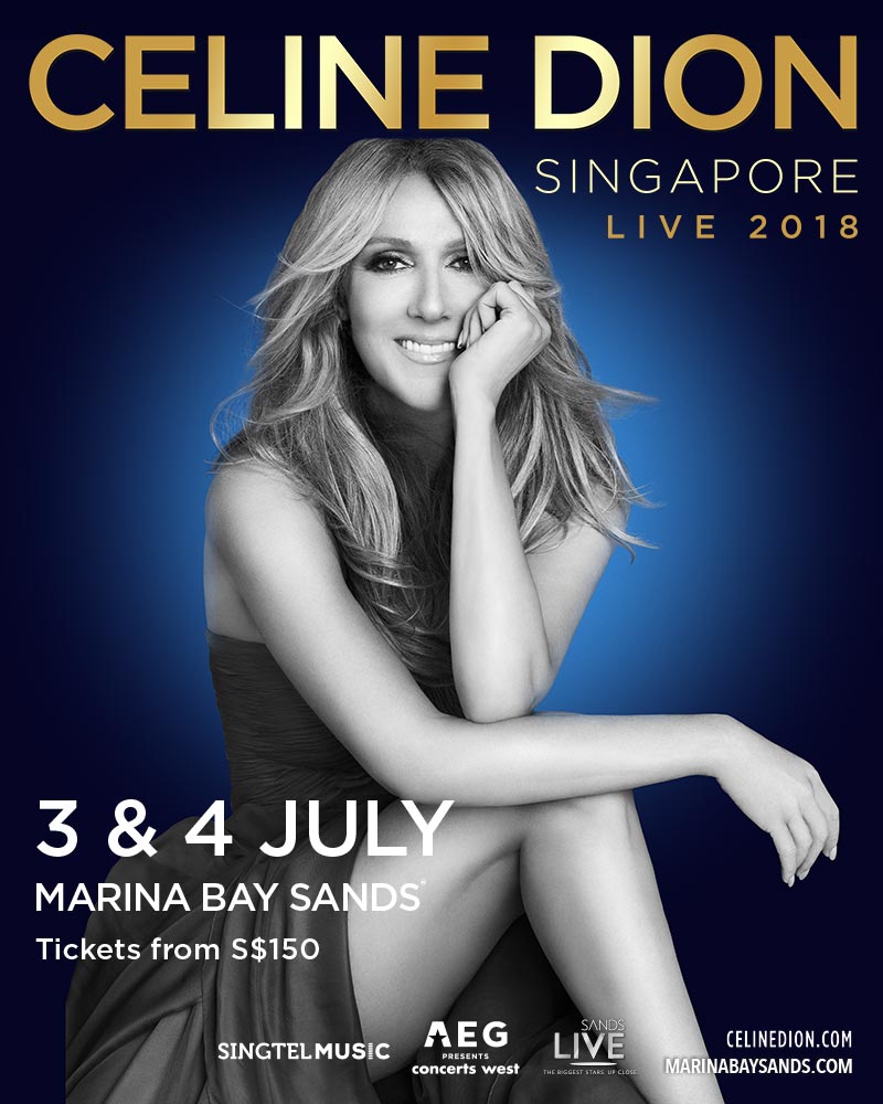 Céline dion discount singapore