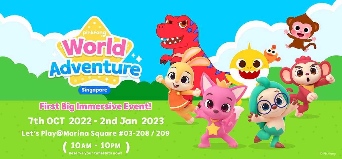 SISTIC EXCLUSIVE] Pinkfong World Adventure - Singapore | SISTIC