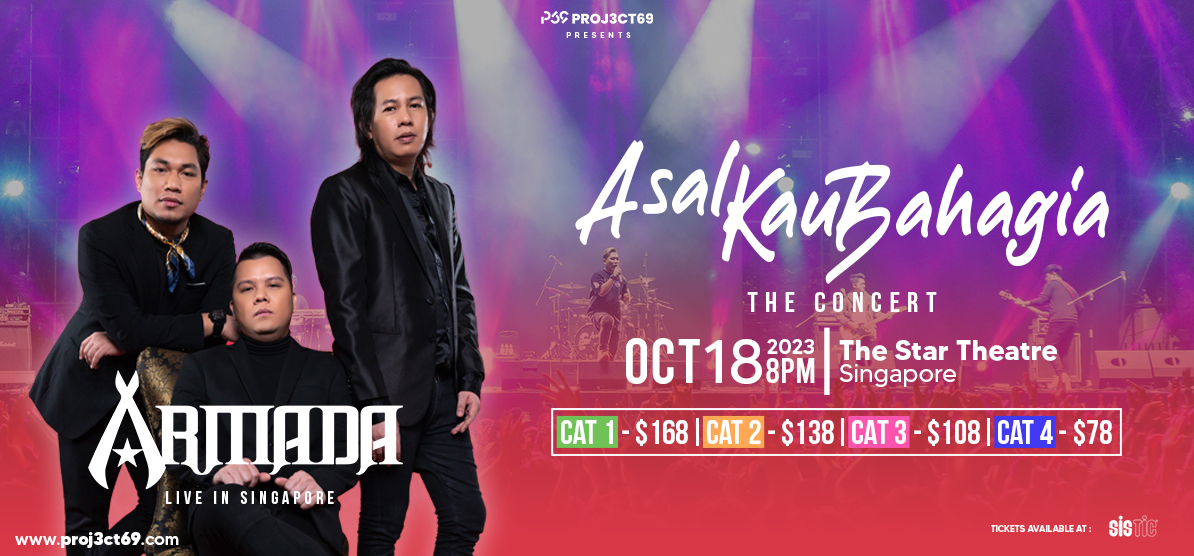 Armada Band Live in Singapore – Asal Kau Bahagia [G]