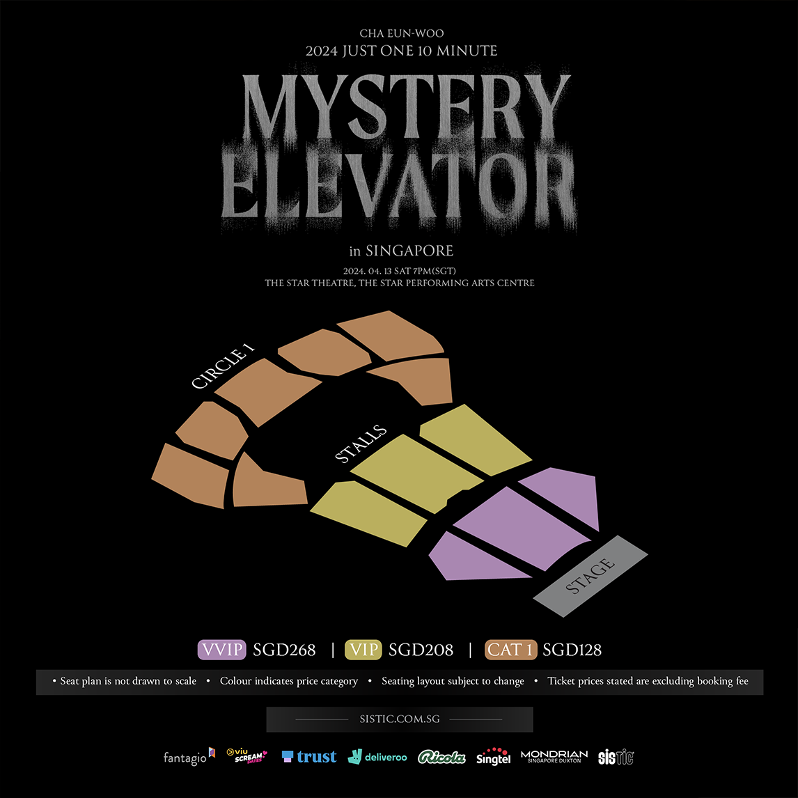 CHA EUN WOO 2024 Just One 10 Minute Mystery Elevator in